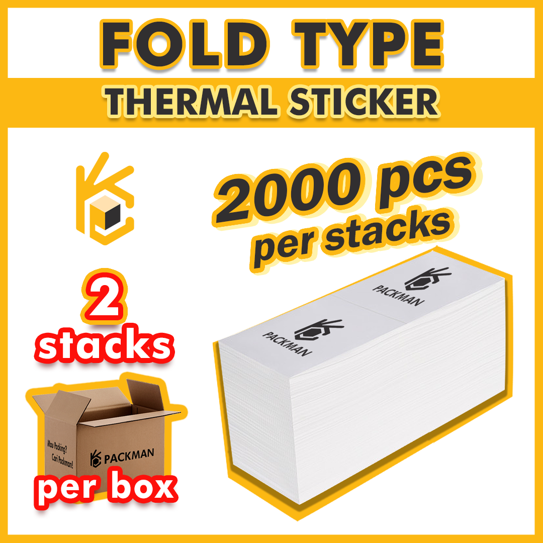 Thermal Sticker / Label Sticker 100mm*150mm